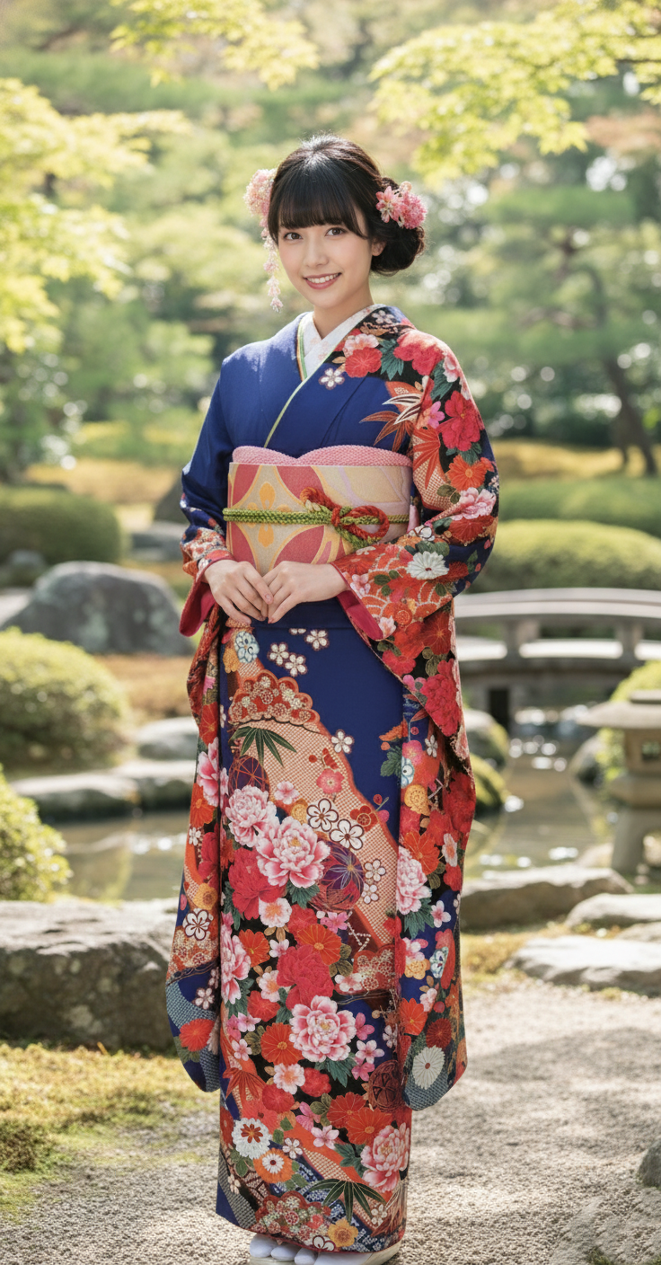 振袖】着付け無料12000円(名古屋駅 錦 久屋大通 栄)成人式 着物