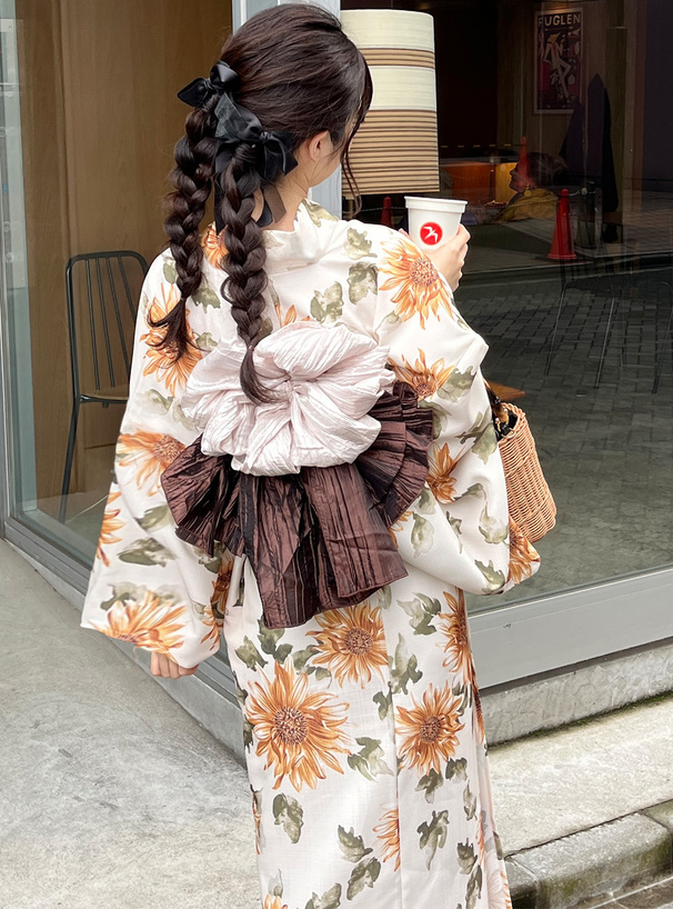 レース浴衣】着付け込み4500円(名古屋駅 錦 久屋大通 栄)浴衣 着物