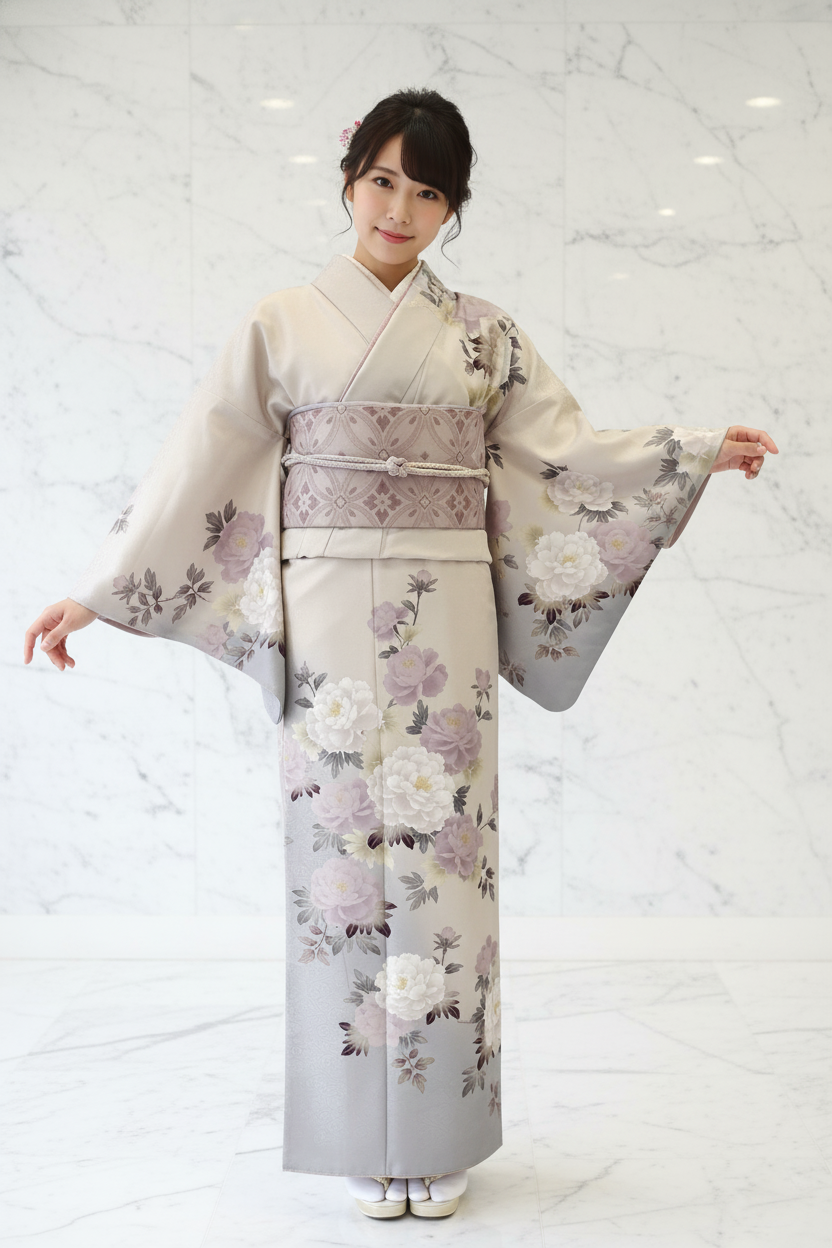 訪問着【大阪梅田北新地店】12100円着物レンタル着付け無料(梅田駅